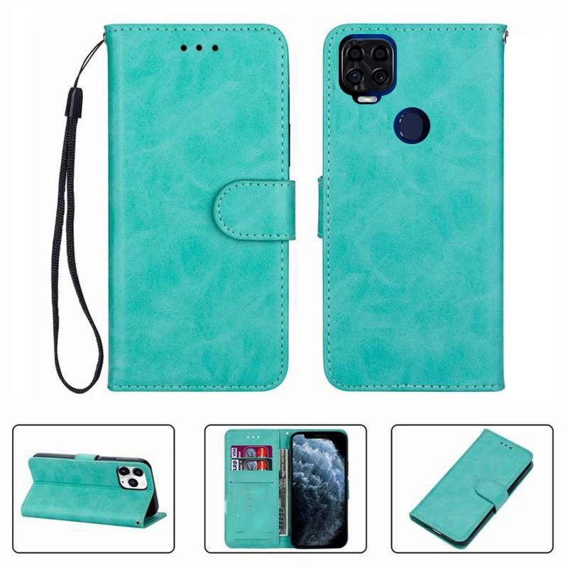 

For A1 Alpha 20+ (ZTE 9000) Case Leather Silicone Wallet Cases Phone Case Flip Magnetic Cases Cover ON Alpha20 Plus 6.53"