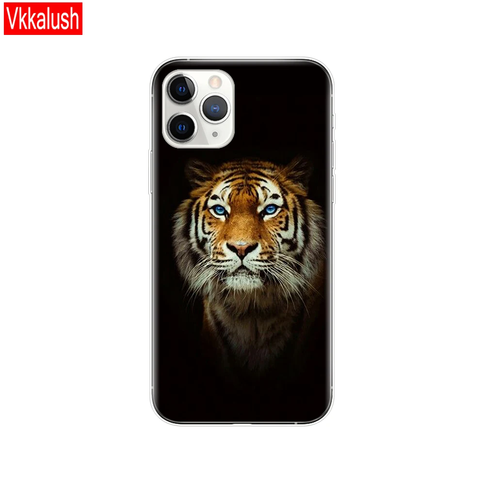 80076 Чехол для мобильного телефона, чехол для iphone 11, чехол для iphone 11 pro max eleven coque etui, бампер, задняя крышка, полный 360, защитный - Цвет: 80076