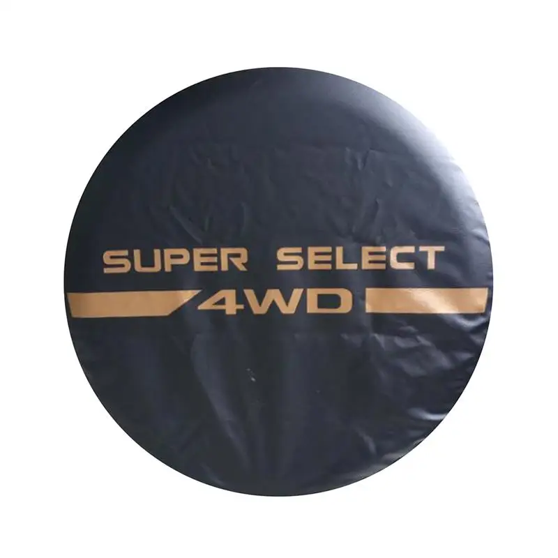 Водонепроницаемый кожаный чехол из ПВХ для запасных колес защитный Mitsubishi Pajero