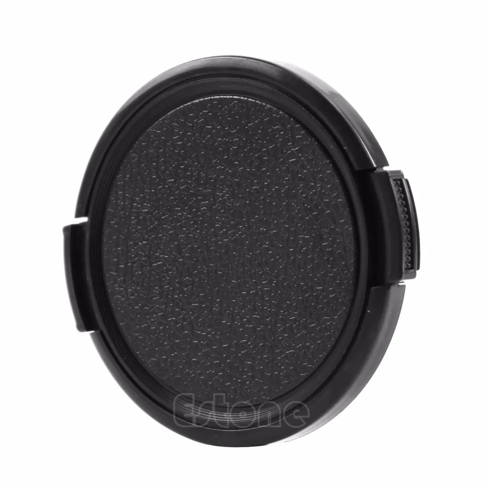 1 PC Black 49mm Snap on Front Lens Cap for Canon Pentax Sony SLR DSLR Camera DC