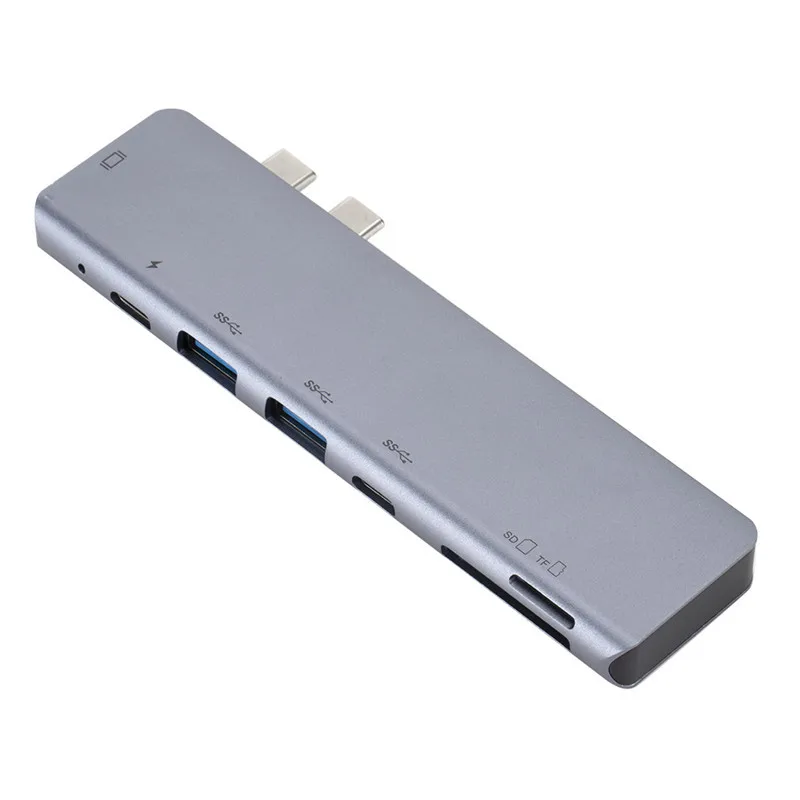 Type-C Hub USB 3.0 7in2 with Usb HDMI PD Charging TF&ampSD Card Slot Docking Station for MacBoo Laptop | Компьютеры и офис