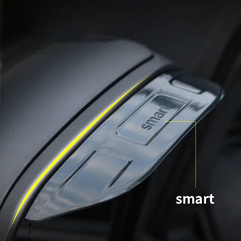 2 шт. для Mercedes Smart 453 Two forfour Автомобильное зеркало заднего вида защита от дождя