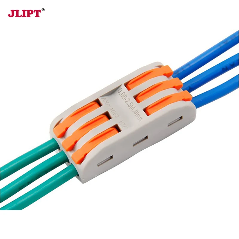 10 шт. Быстрый толчок в провода соединители клеммные блоки кабельного подключения