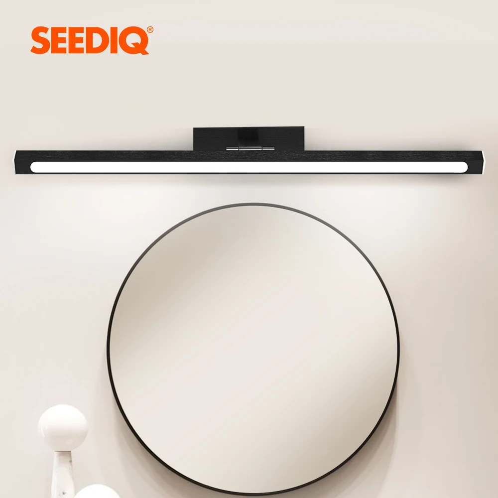 Светодиодный настенный светильник для Ванная комната Матовый Алюминий зеркальный ing Vanity лампы современный