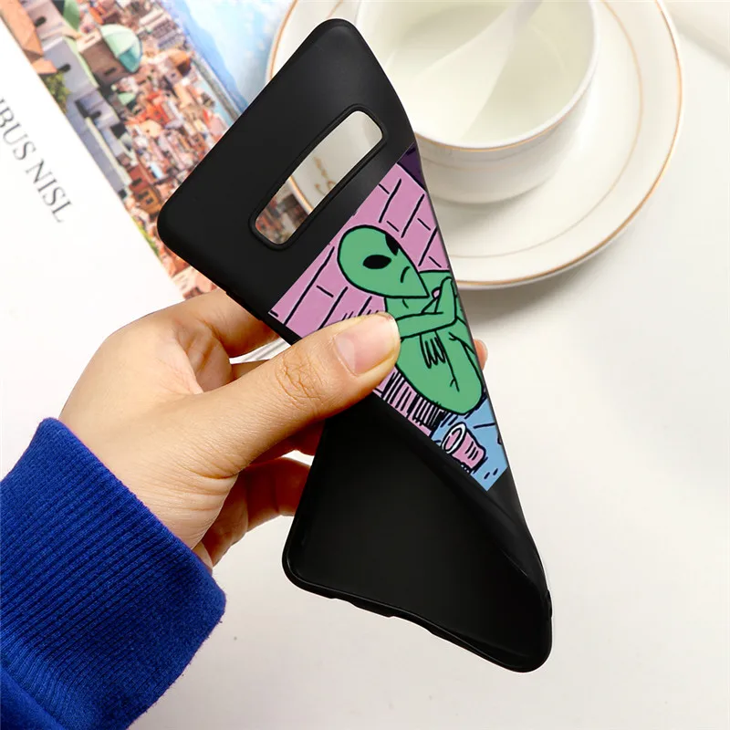 Чехол Alien для Samsung Galaxy A51 A71 A11 A21s A31 A41 A91 A10 A20 A30 A40 A50 A70 S10 S8 S9 S20 Plus Ультратонкий чехол