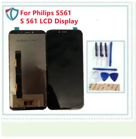 ЖК-дисплей и дигитайзер сенсорного экрана в сборе 5 45 дюйма для Philips S561 S 561 |