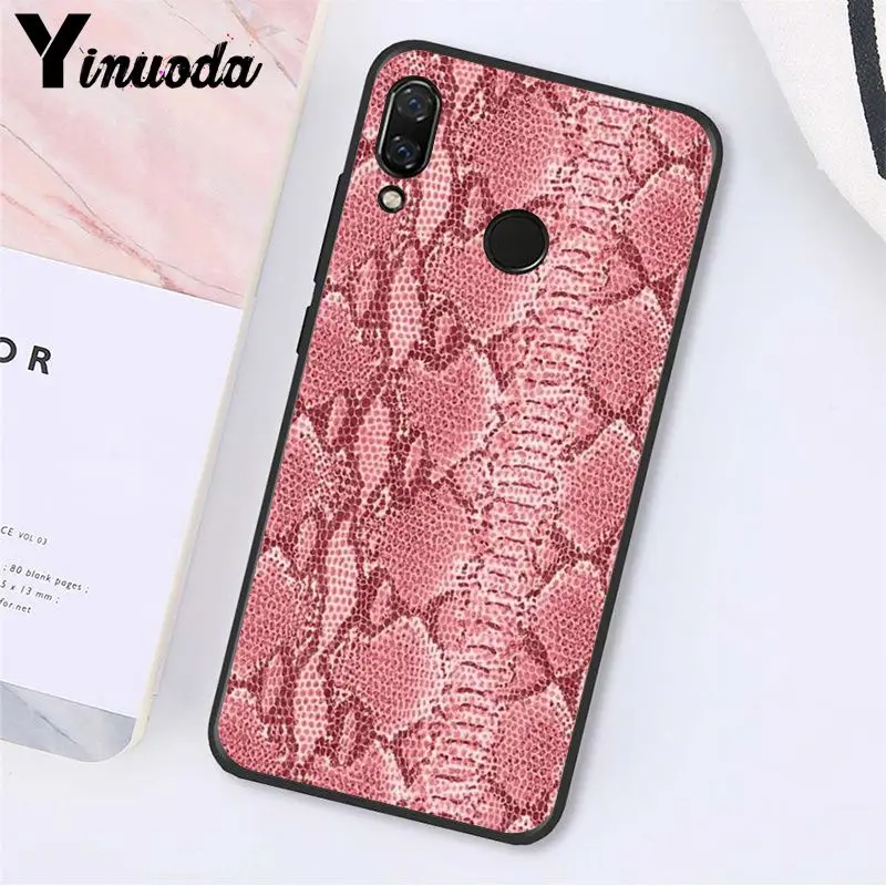 Чехол Yinuoda из змеиной кожи для телефона Xiaomi Redmi8 4X 6A S2 Go Redmi 5 5Plus Note8 Note5 7 Note8Pro |