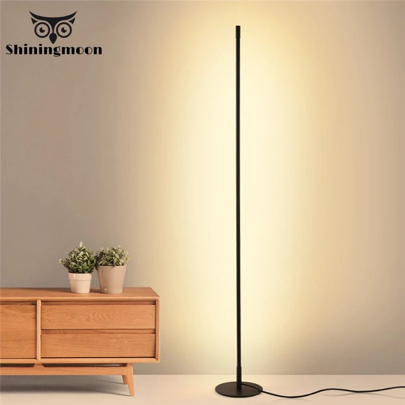 Напольная Светодиодная лампа в скандинавском стиле приглушаемый светильник для