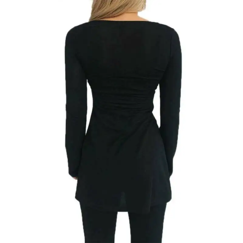 

Womens Plain Long Sleeve Sexy Cardigans Ladies Casual Shirt Overcoat Tops