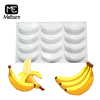meibum vegetable mousse decoration tools silicone cake molds banana carrot pepper pastry baking moulds kitchen dessert bakeware