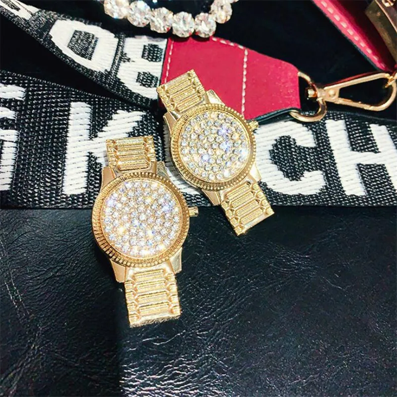 

Punk Fashion And Personality Temperament Exaggerated Crystal Web Celebrity Female Jewelry Earring Birthday Present Engagement