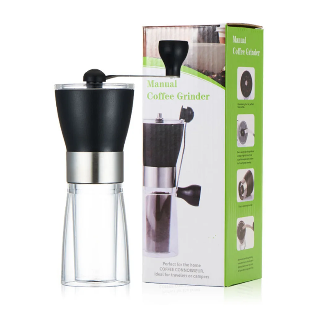 

Manual Coffee Grinder Coffee Grinding Machine Adjustable Bean Grinding Miller with Stainless Steel Handle