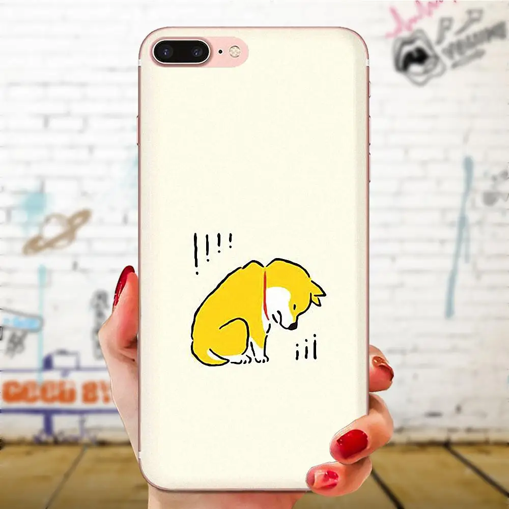 Уникальный высокого качества чехол для телефона милый Косплей Shiba Лисья