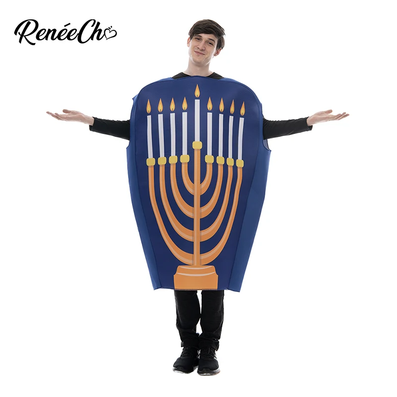 Мужской карнавальный костюм Reneecho orah Hannukah для Хэллоуина |