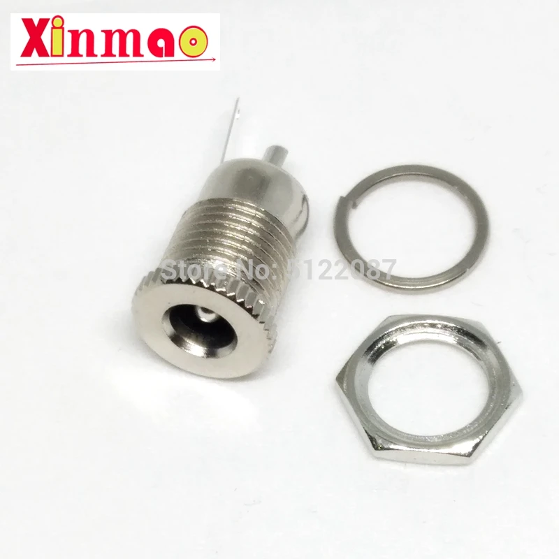 5PCS/LOT DC099 5.5 x 2.1mm 2.5mm DC Power Jack Socket Female Panel Mount Connector DC-099 5.5*2.1 5.5*2.5 mm Open Hole 11M | Обустройство