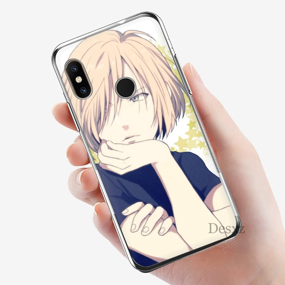 Mobile Phone Case For Xiaomi Redmi Note 7 8 8T 6 5 Pro 4 4X 5A Cover Protection E Yuri Plisetsky YURI On ICE | Мобильные телефоны и