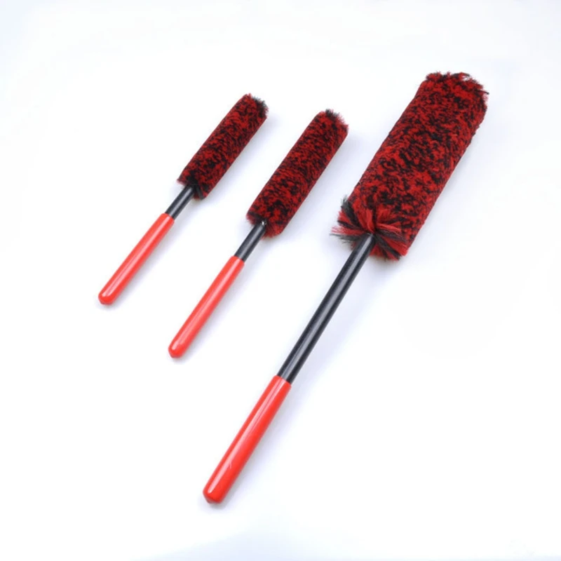 

2021 New Car Wheel Brush Kit Wheel Detailing Beauty Brushes Set Automotive Cleaning Tools for Car Hard-to-reach Area