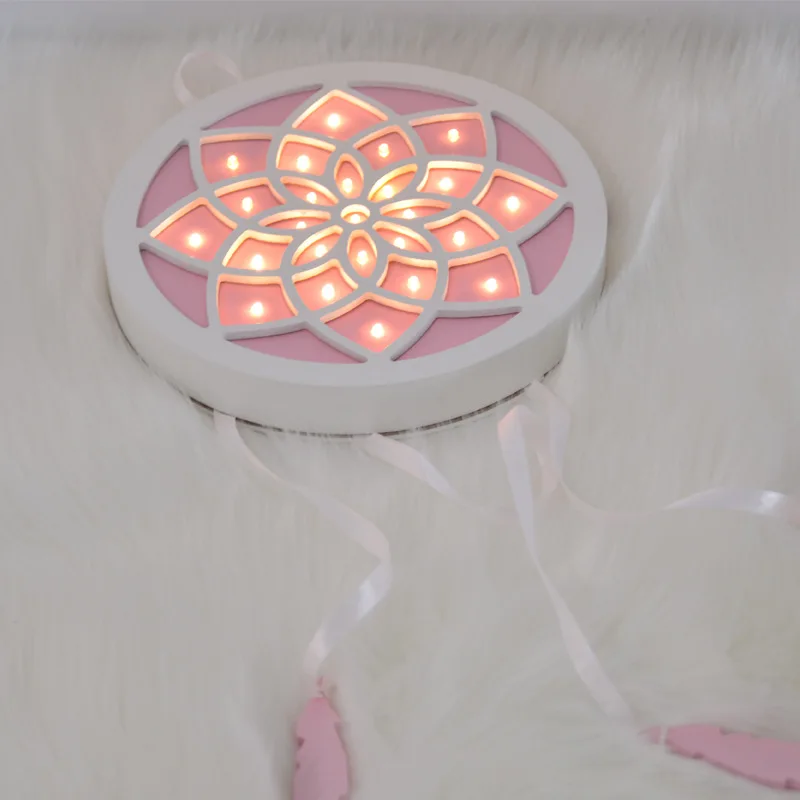 Деревянная настольная лампа в форме лебедя светодиодный ночник для детей