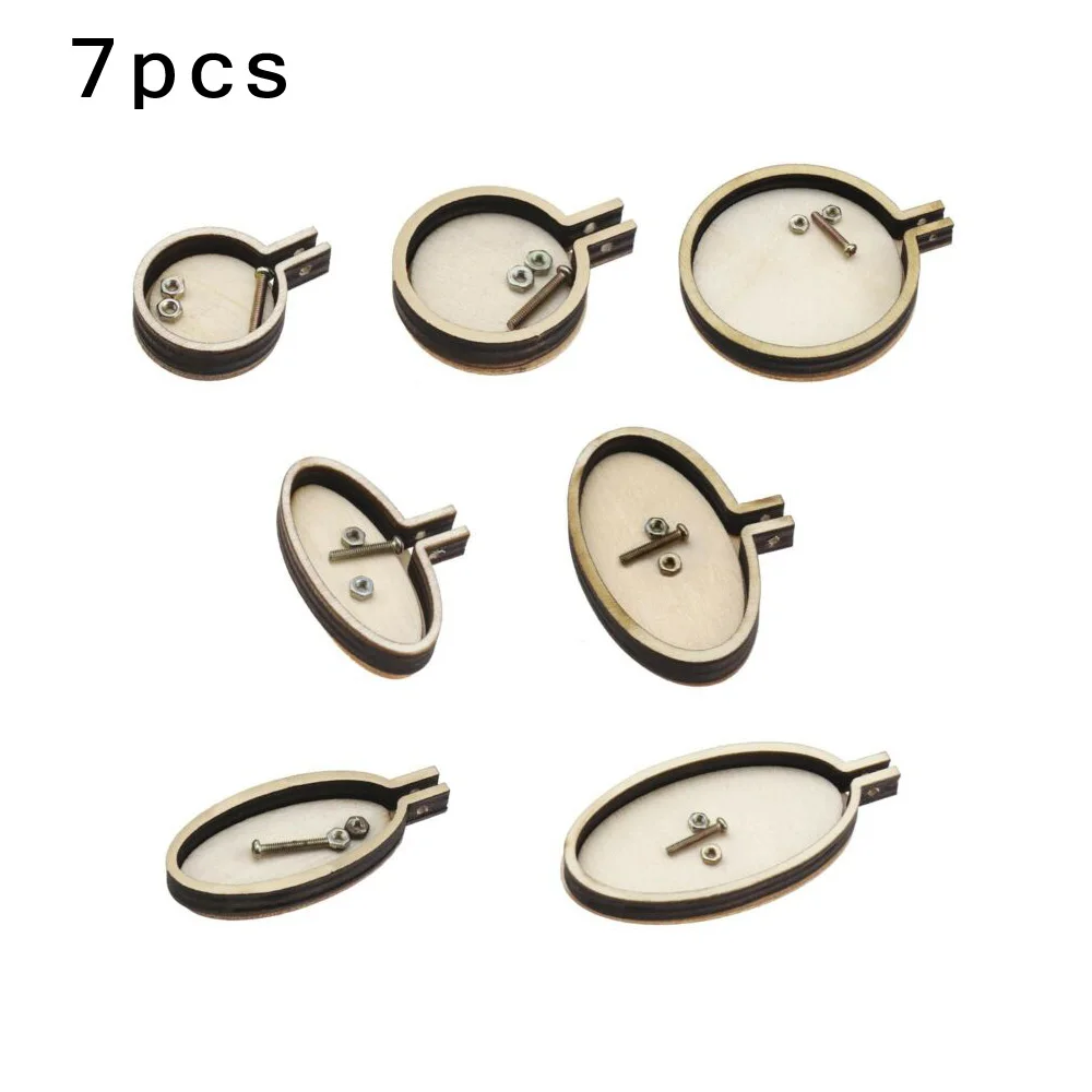 Круглые обручи для вышивки рамка рукоделия шитья домашний инструмент сделай сам