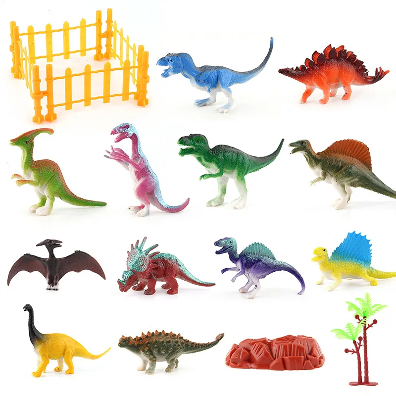 Mini Dinosaur Model Children's Educational Toys Small Simulation Animal Figures kids For Boy Gift | Игрушки и хобби