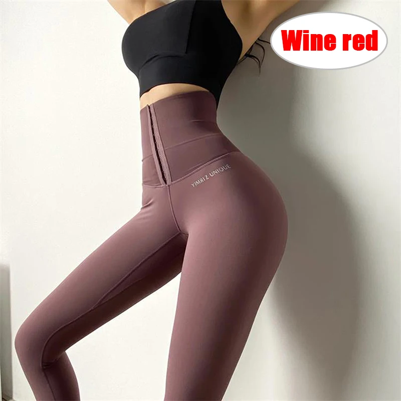 

Adjustable Breasted High Waist Leggings Tights Stretch Pants Yoga Fitness Sports
