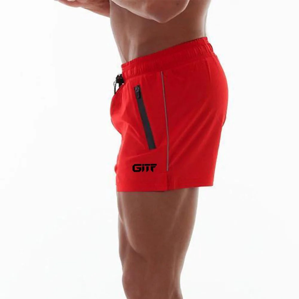 Шорты для бега мужские спортивные шорты и фитнеса быстросохнущие пляжные