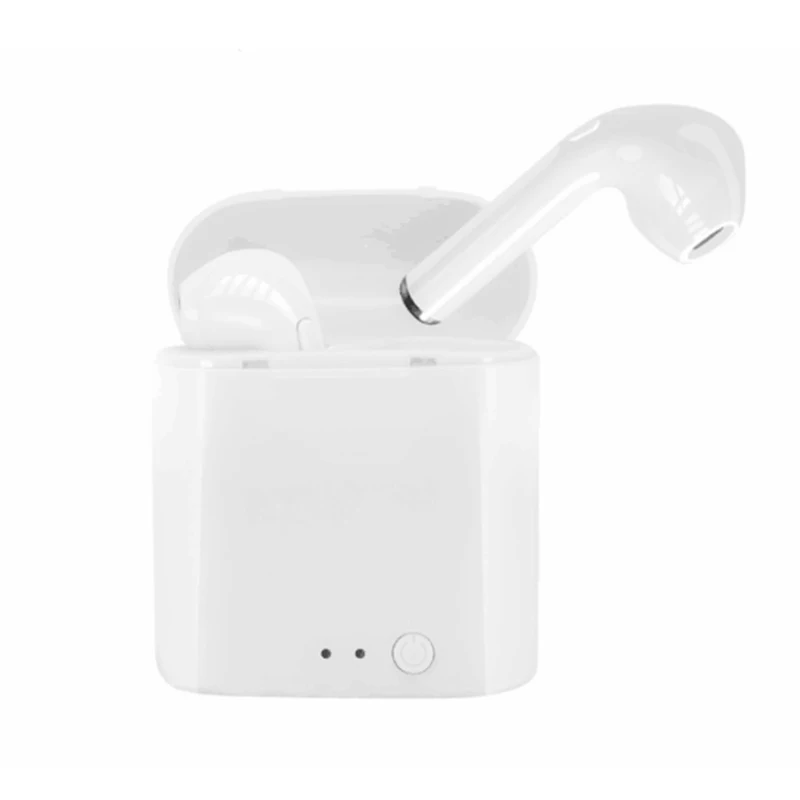 Белый I7mini TWS Bluetooth 5,0 наушники беспроводные стерео наушники гарнитура для iPhone IOS Android PK i9s i7s i12 i10 i11 i20+ зарядная коробка - Цвет: Белый