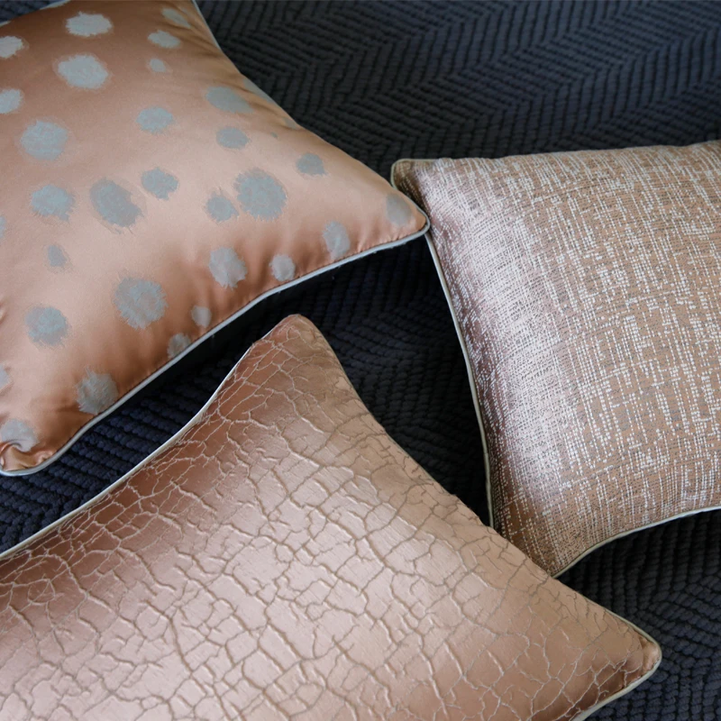 Новое поступление милые розовые наволочки в горошек роскошные декоративные для