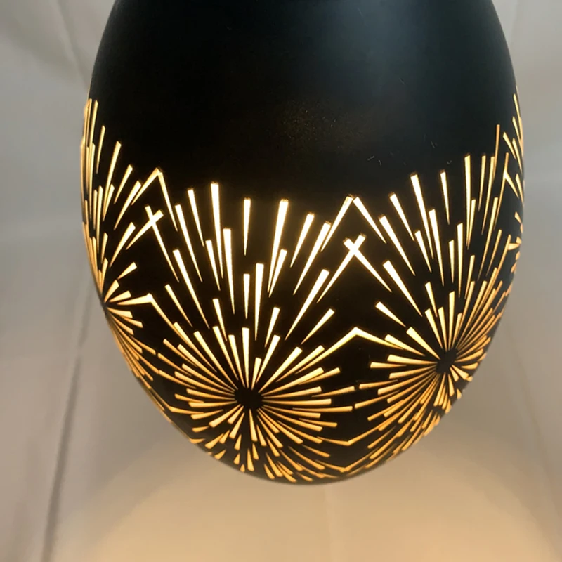 Ретро стеклянная люстра для маленькой гостиной креативная Современная