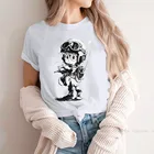 Милая женская футболка Dr Slump Arale pmotor Senbei манга с круглым вырезом топы для девушек 5XL Женская футболка Юмор модный подарок