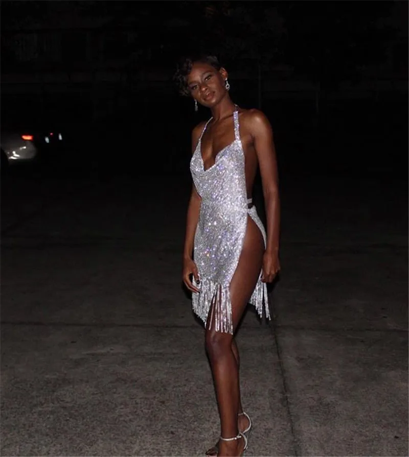 2019 модное осеннее женское серебряное Золотое сексуальное блестящее яркое