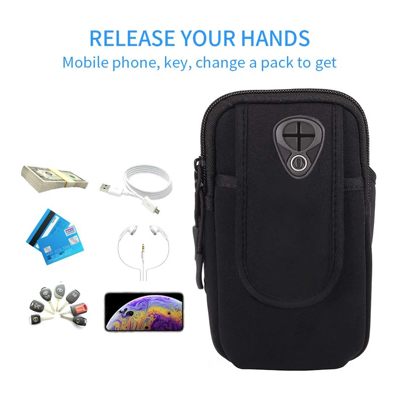 Спортивная повязка на руку для бега сумка мобильного телефона чехол держатель