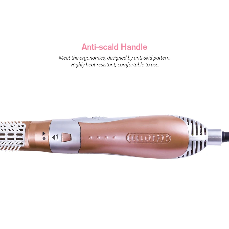 Фен для волос набор инструментов укладки Расческа 2 в 1 с горячим воздухом щетка