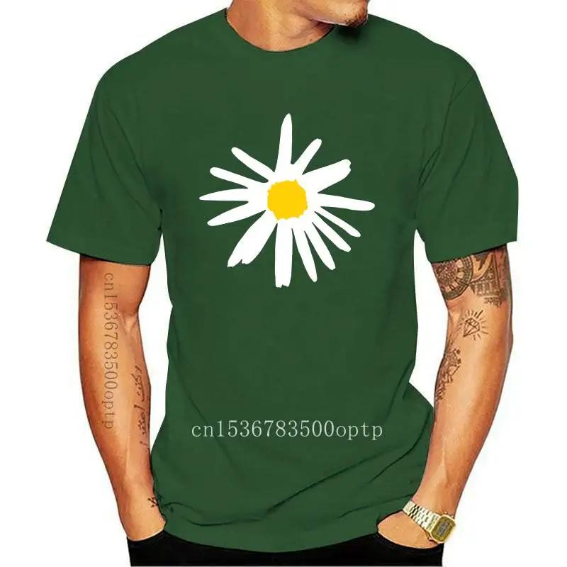 

JCGO Summer Women T Shirt S-5XL Plus Size Cotton Cartoon Flower Print Short Sleeve Women Tees Top Casual O-Neck Female TShirt