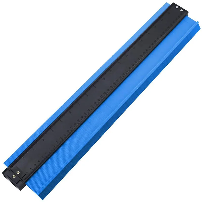 

20 Inch Contour Gauge Irregular Profile Gauge Contour Gauge Duplicator Tiles Edge Shaping Wood Measure Ruler