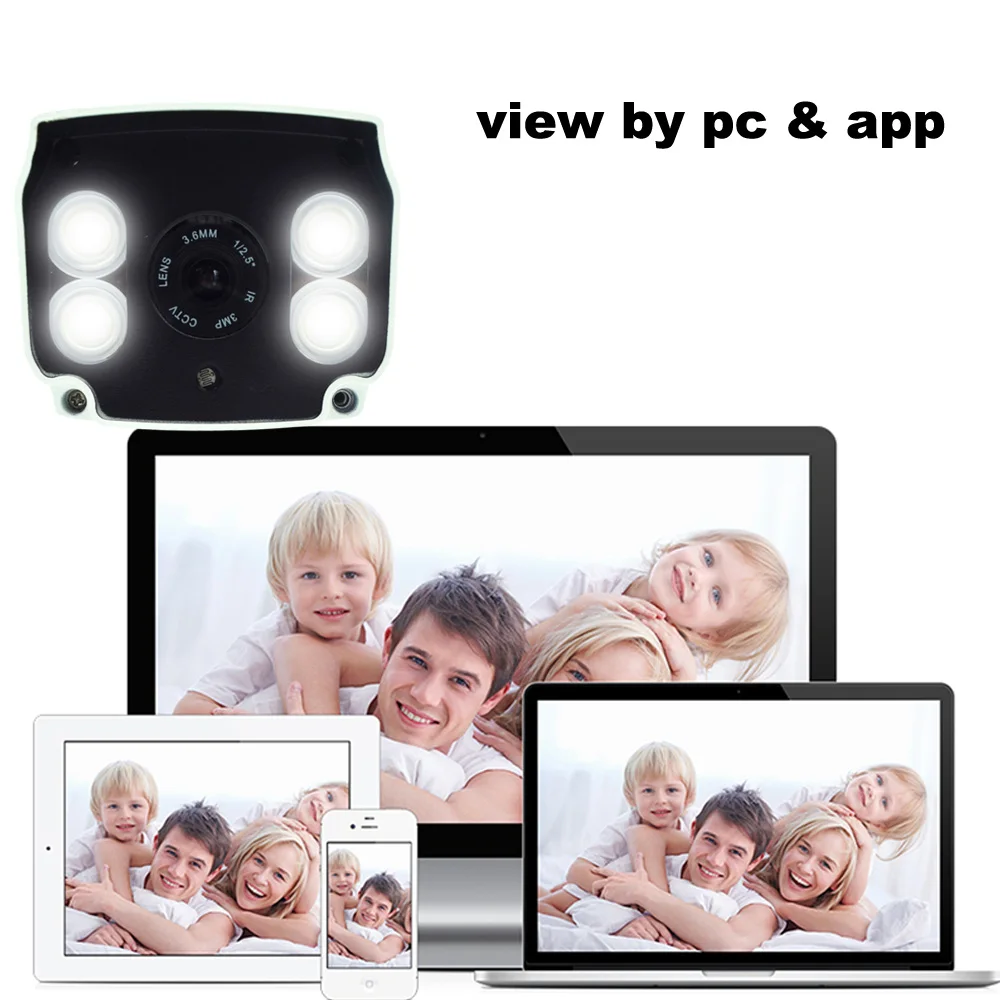 IP камера видеонаблюдения Starlight 1080P 2 МП с функцией ночного видения|Камеры