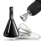 Буровая коронка из нержавеющей стали для снятия заусенцев фаски инструмент внешний сверло Буровое для зачистки удаление инструмент для снятия заусенцев, поэтому не предназначены для сверления металла инструмент патрон инструменты