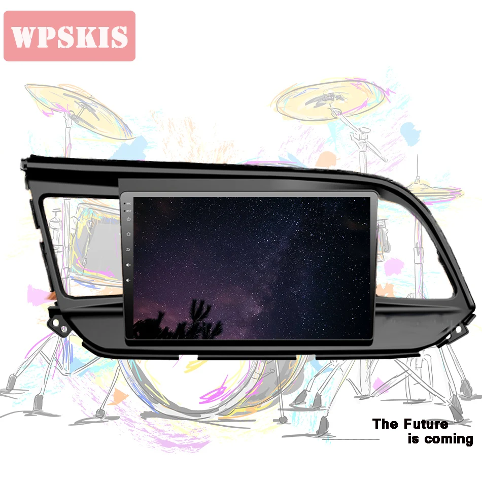 Android 10 0 6G RAM 128G автомобильный DVD GPS Navi головное устройство HU аудио плеер для Hyundai