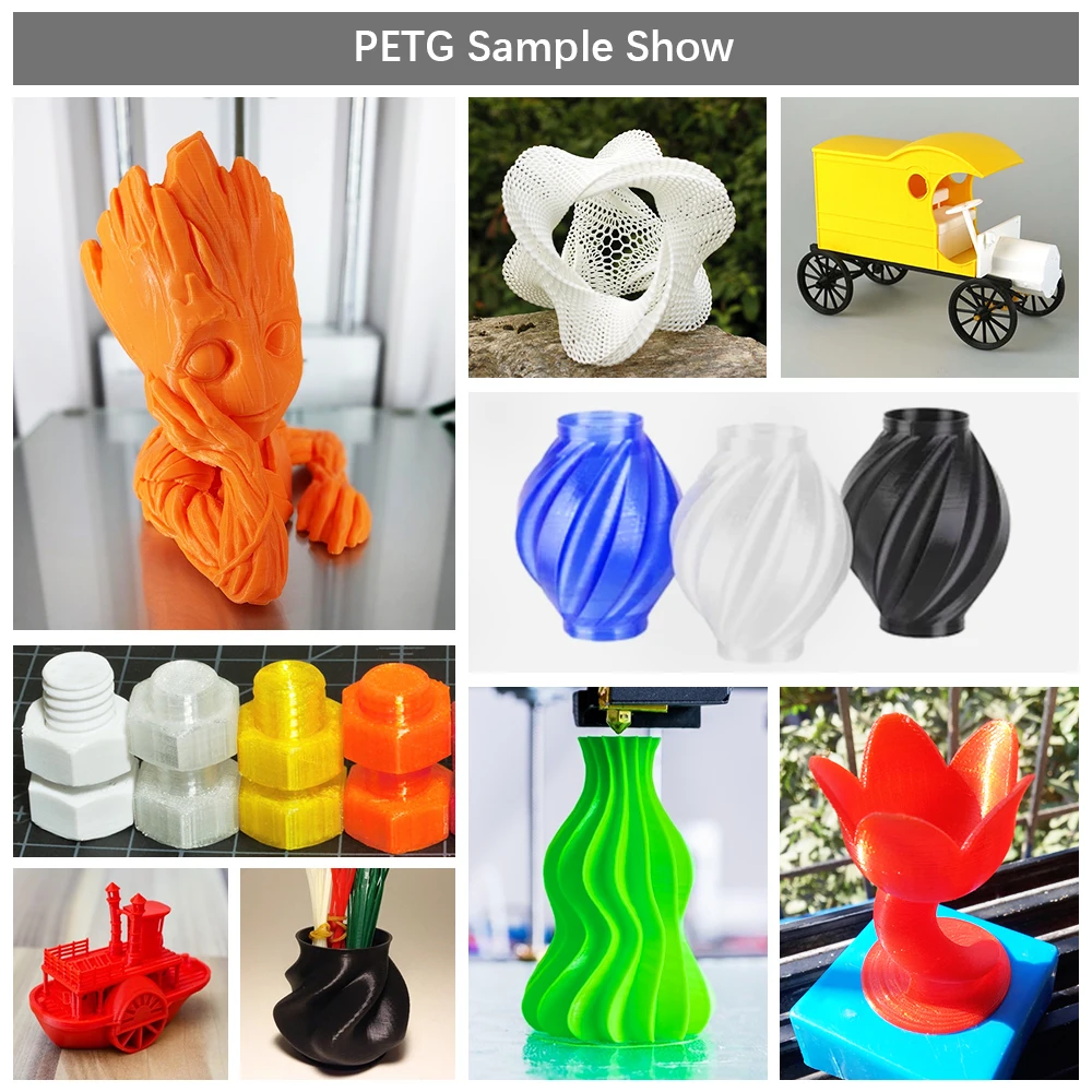 PLA PLUS ABS PETG шелковая нить 1 75 мм 5 рулонов/комплект запасные нетоксичные быстрая