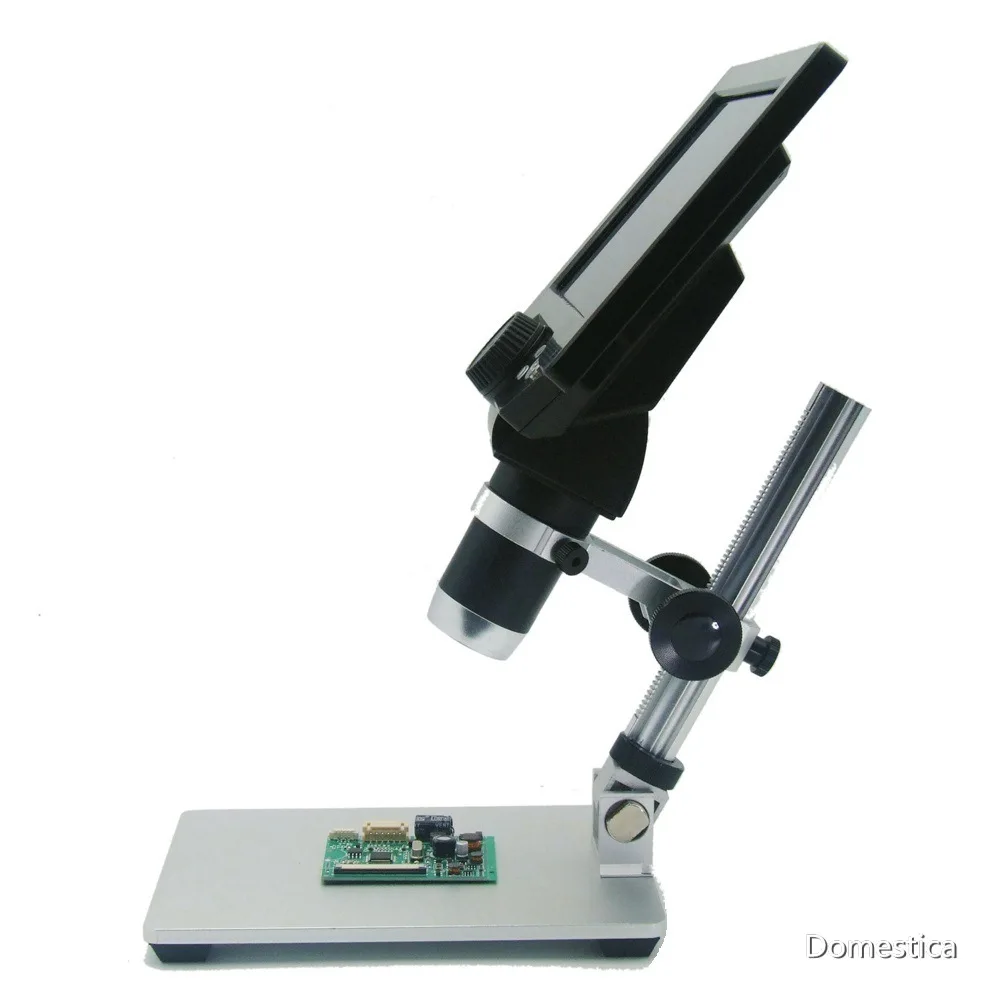 

G1200 7-Inch Digital/Electron Microscope Large Base LCD Screen 1-1200X Continuous Zoom Tool Amplification Magnifier EU/US/UK/AU