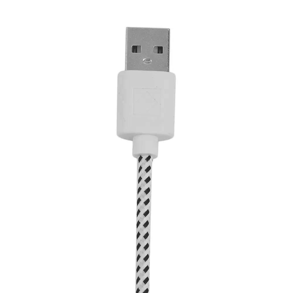 Белый светильник максимальный выход 2.1A V8 Micro 2 0 USB плоский кабель для зарядки и