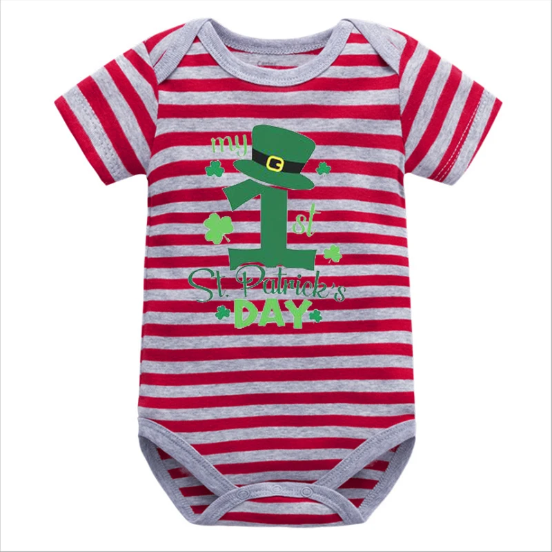 

My 1st St Patricks Day Baby Clothes Girls 2021 My First Baby Tshirts Cute St Patrick's Day Mommy and Me Clothes Red