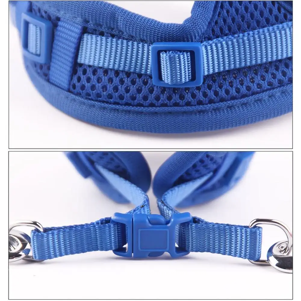 Ошейник для домашних животных сетчатый нагрудный ремень персонализированный