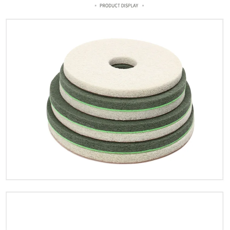 Полировальная накладка из камня и губки 375 мм | Инструменты