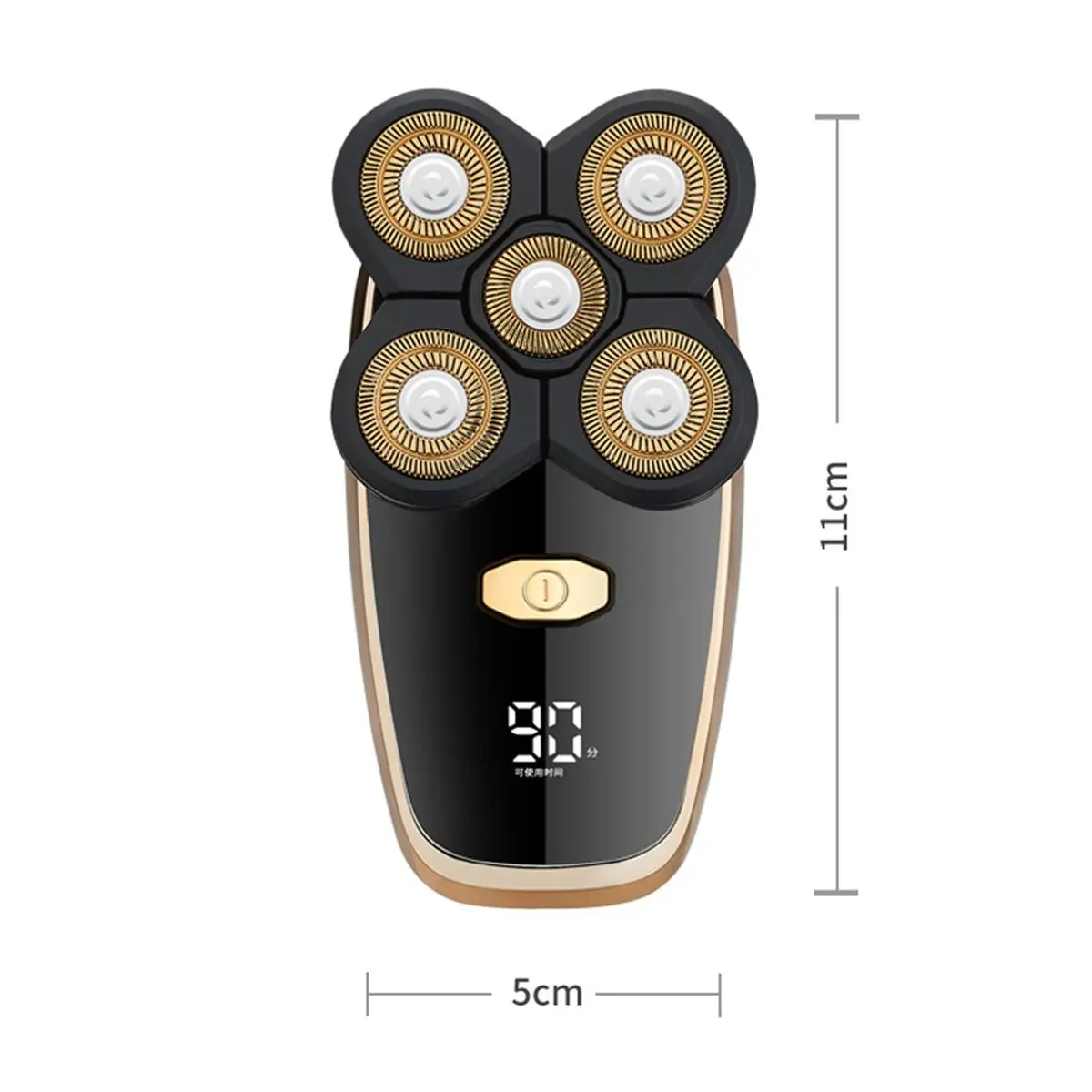 

Electric Shaver Haircut 5 Floating Heads Men Electric Razor Rechargeable Bald Head Shaving Machine Beard Trimmer Wet Dry Use