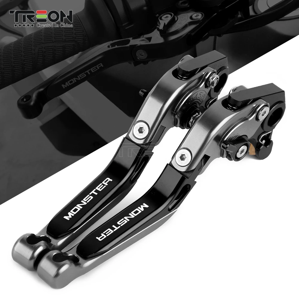 

Motorcycle CNC Adjustable Folding Extendable Brake Clutch Levers For Ducati 797 MONSTER MONSTER797 2017 - 2020 2019 2018
