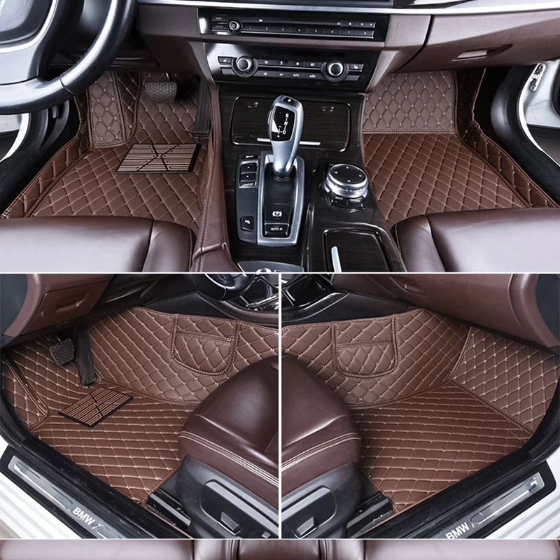 Коврики на 5 сидений для bmw автомобильные коврики Series E39 E60 F10 G30 F90 Gran туризм F07 Touring