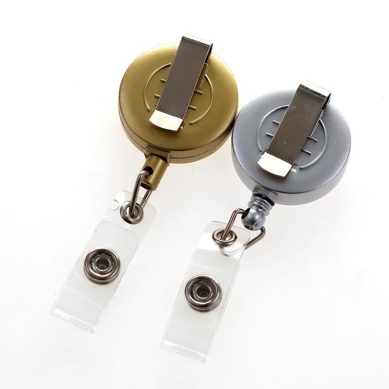 

2 шт. ABS представляет выдвижные значок медсестры катушка клип Портативный мини студентов доктор ID держатель для карт значок медсестры держа...