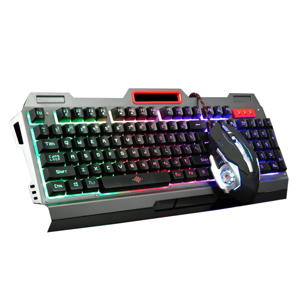 

Набор для клавиатуры и мыши с 3D кнопками и RGB-подсветкой