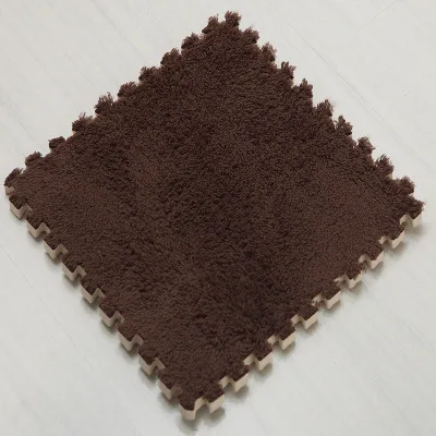 5 Детский Поролоновый замшевый ковер, детский коврик-пазл, ковер для гостиной, спальни, мозаичный ковер-пазл, многоцветный коврик из пеноматериала Eva 30x30 см - Цвет: 5